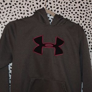 Grey Under Armor Sweatshirt/Hoodie